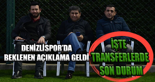 Denizlispor’dan Transfer Açıklaması
