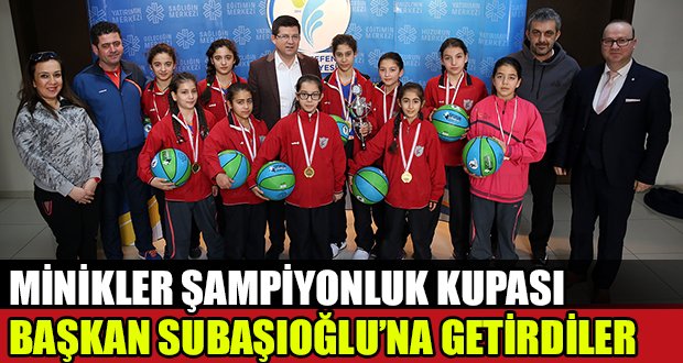Şampiyonluk Kupasını Başkan Subaşıoğlu’na Getirdiler