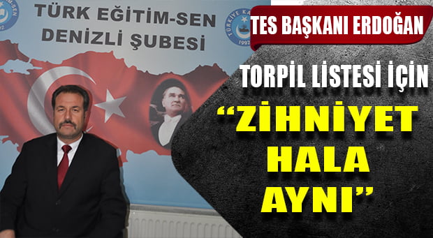 TES Başkanı Erdoğan, Torpil Listesi Hakkında Konuştu