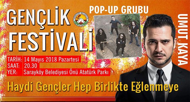 Sarayköy Belediyesi’nden Gençlik Festivali