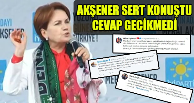 Akşener’in Eleştirilerine AK Parti Kanadı Sosyal Medyadan Cevap Verdi