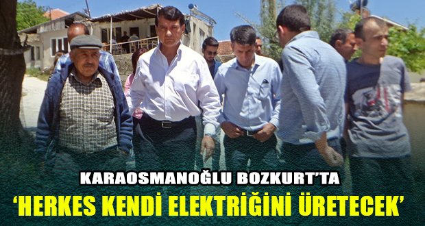 Karaosmanoğlu, Bozkurt’ta Vatandaşlarla Bir Araya Geldi