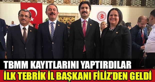 AK Parti Denizli Milletvekilleri Kayıtlarını Yaptırdı