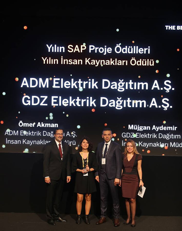 ADM ve GDZ Elektrik Dağıtım’a “Yılın İnsan Kaynakları Ödülü”