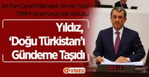 AK Partili Yıldız TBMM Genel Kurulu’nda ‘Doğu Türkistan’ Hakkında Konuştu