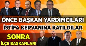 AK Parti’de 4 İlçe Başkanı İstifa Etti!