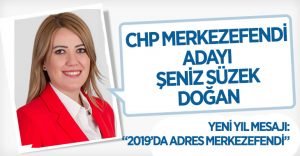 CHP Merkezefendi Belediye Başkan Adayı Şeniz Süzek Doğan’dan Yeni Yıl Mesajı