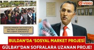 Buldan Belediyesi’nden ‘Sosyal Market’ Projesi