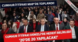 Cumhur İttifakı MHP’de Toplandı.. Hedefi Belirledi!