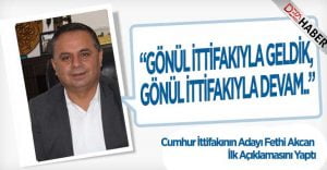 Çal Belediye Başkanı Fethi Akcan’dan Adaylık Sonrası İlk Açıklama