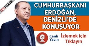 Cumhurbaşkanı Erdoğan Denizli’de Konuşuyor