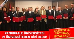 Pamukkale Üniversitesi Türkiye’de 21 Üniversiteden Biri Oldu!