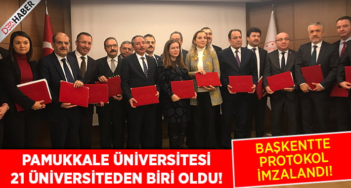 Pamukkale Üniversitesi Türkiye’de 21 Üniversiteden Biri Oldu!