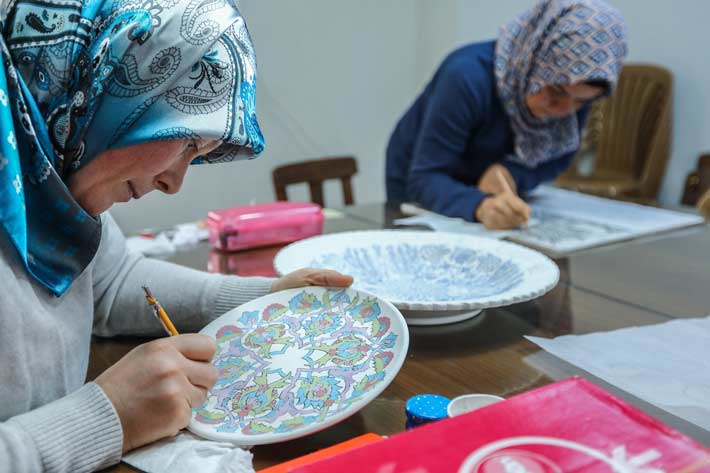 Denizli’de Türk El Sanatları Yaşatılıyor