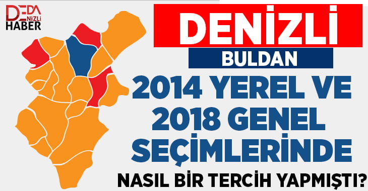 Buldan’ın 2014 Yerel ve 2018 Genel Seçimlerinde Tercihi Nasıl Olmuştu?