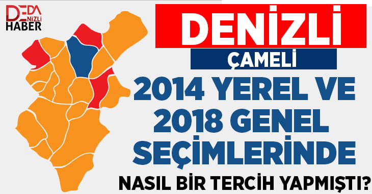 Çameli’nin 2014 Yerel ve 2018 Genel Seçimlerinde Tercihi Nasıl Olmuştu?