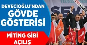 Turgut Devecioğlu’ndan Gövde Gösterisi
