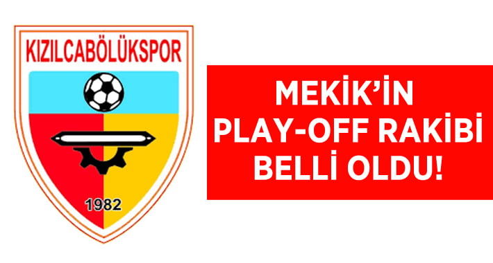 Mekik’in Play off Rakibi Belli Oldu!