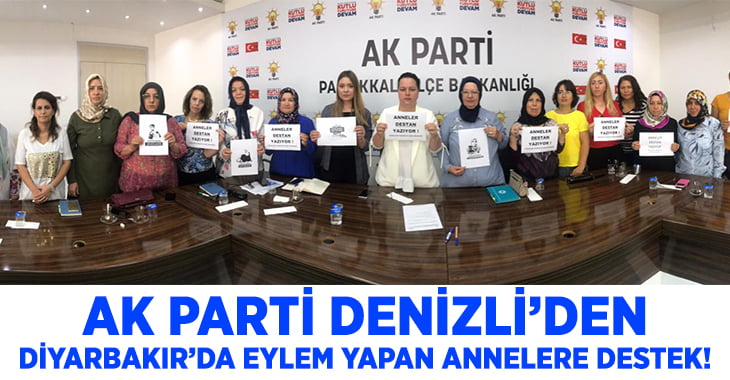 Denizli’den Diyarbakır’daki annelere destek!