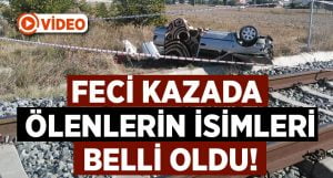 Denizli Bozkurt’taki tren kazasında Ender Korkmaz ve Sebahat Korkmaz hayatını kaybetti!