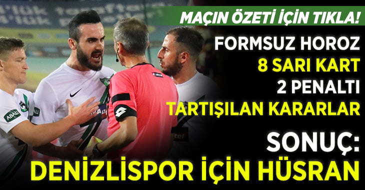 (ÖZET) Yeni Malatyaspor-Yukatel Denizlispor maç sonucu:5-1