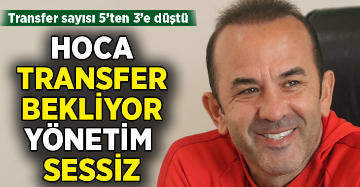 Mehmet Özdilek’ten transfer açıklaması!