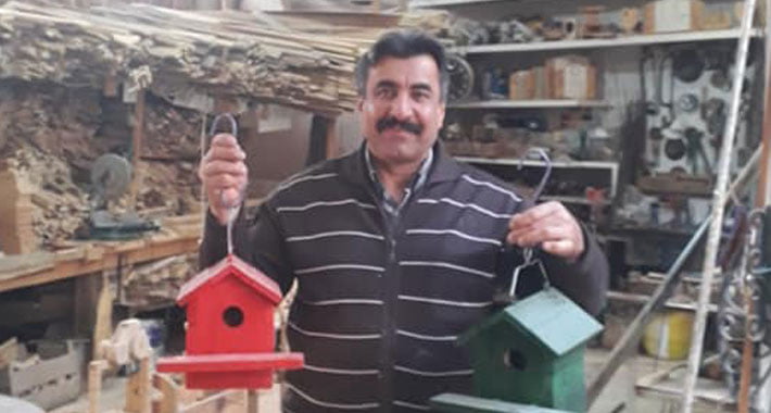 İş adamı Erdoğan Kızıl’ın fabrikasında kurduğu ahşap evde yok yok!
