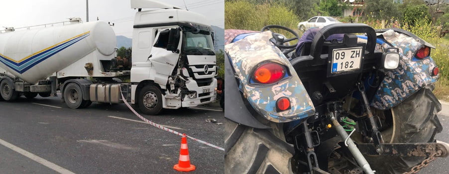 14 yaşındaki traktör sürücüsü feci kazada hayatını kaybetti