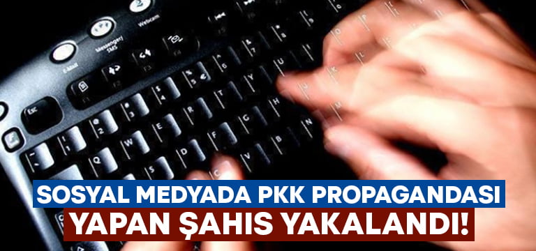 Denizli’de sosyal medyada PKK propagandası yapan yakalandı!