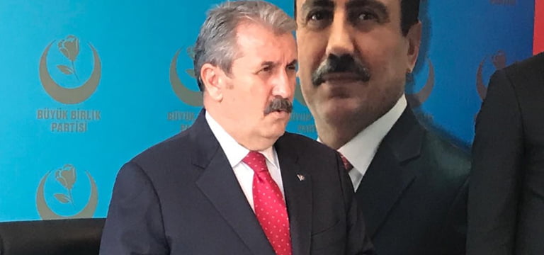 BBP Genel Başkanı Mustafa Destici Denizli’de konuştu