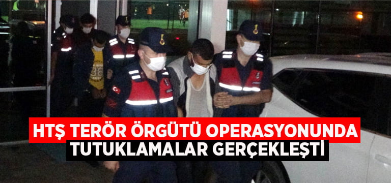 HTŞ terör örgütü operasyonunda tutuklamalar gerçekleşti