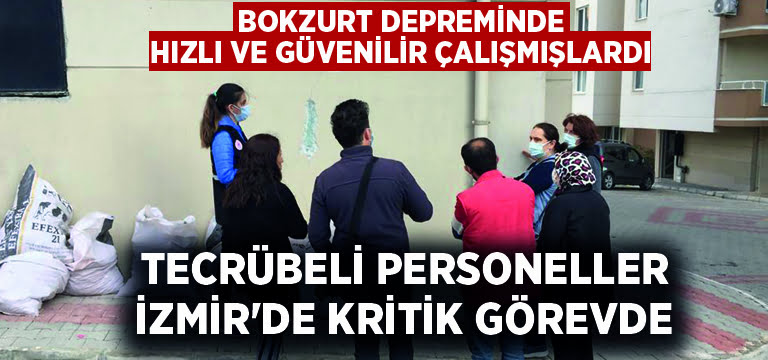 Bozkurt’un tecrübeli personeli İzmir’de kritik görevde