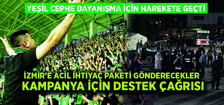 Yeşil Cephe İzmir için harekete geçti