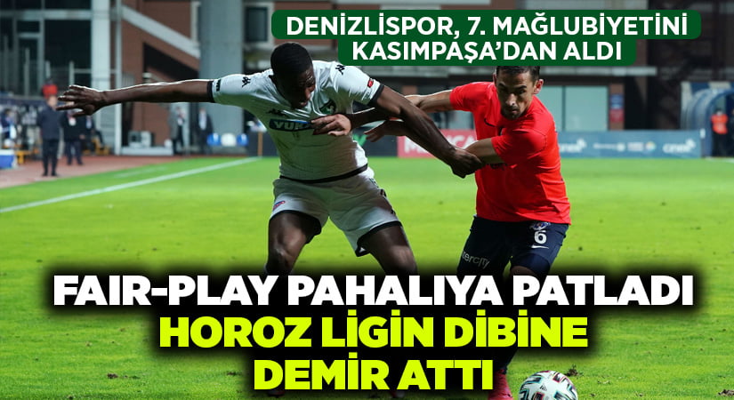 Fair-Play Denizlispor’a pahalıya patladı! 7. mağlubiyet geldi