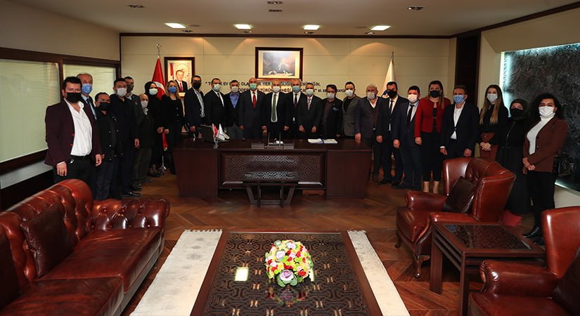 MHP İl Teşkilatı’ndan Başkan Zolan’a ziyaret
