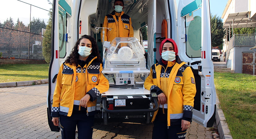 Denizli’ye yenidoğan ambulansı