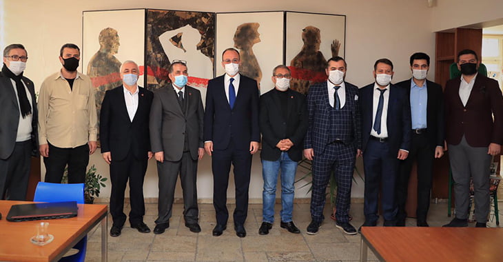 Başkan Örki’den Denizli Gazeteciler Cemiyeti’ne ziyaret