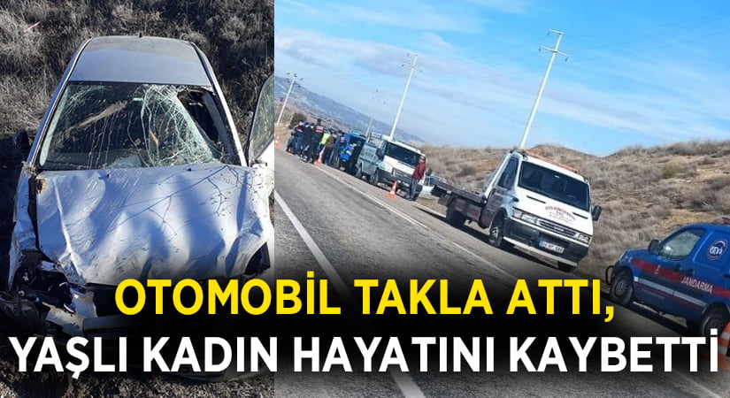 Otomobil takla attı, Ayşe Gürtekin hayatını kaybetti