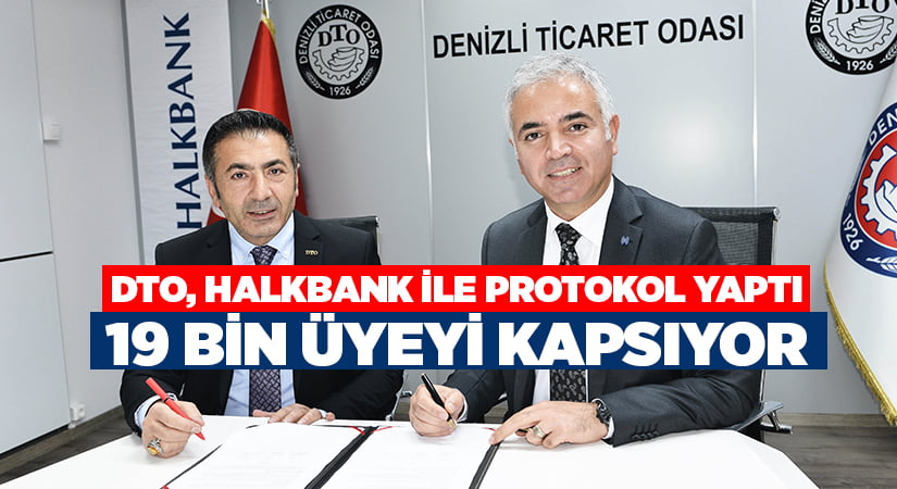 DTO, Halkbank ile Protokol Yaptı