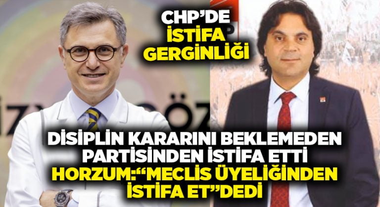 CHP’de istifa gerginliği! Gökhan Deda disiplin kararını beklemeden istifasını açıkladı