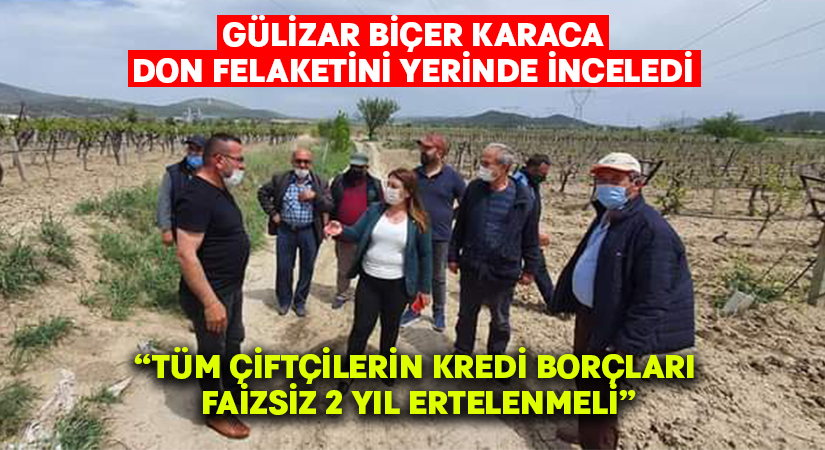 Gülizar Biçer Karaca:”Kredi borçları 2 yıl faizsiz ertelenmeli”