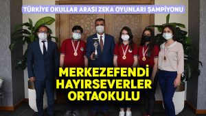 Türkiye Okullar Arası Zeka Oyunları Şampiyonu Denizli’den