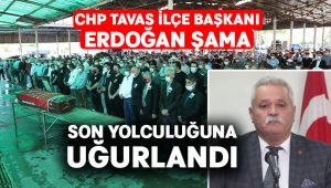 Erdoğan Şama son yolculuğuna uğurlandı