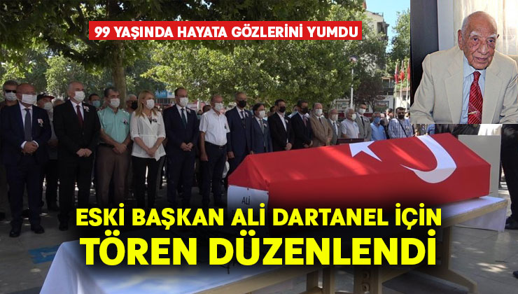 Başkan Dartanel, Büyükşehir Belediyesi önünde törenle uğurlandı