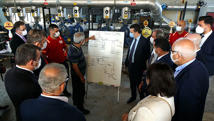 Türkiye Jeotermal Derneği Meclis Komisyonu, Aydem Yenilenebilir Enerji’nin Isı Merkezi’ni Ziyaret Etti