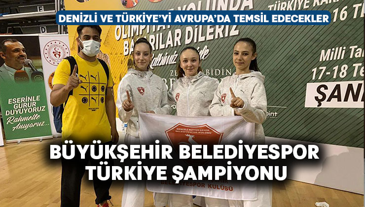 Büyükşehir Belediyespor Türkiye Şampiyonu