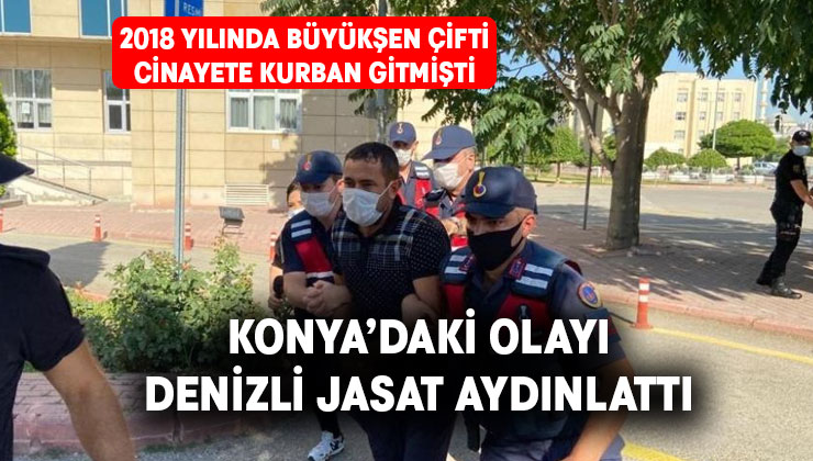 Denizli JASAT, Konya’daki cinayetin aydınlattı
