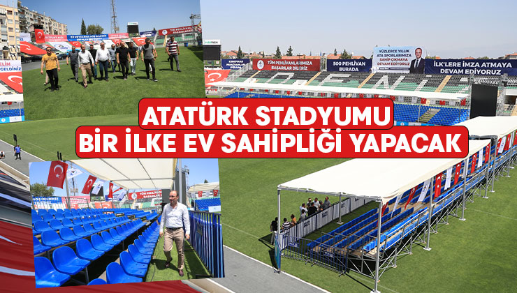 Atatürk Stadyumu Bir İlke Ev Sahipliği Yapacak