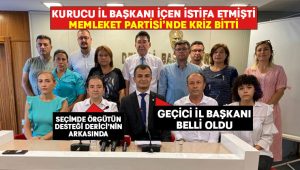 Memleket Partisi Denizli’de kriz bitti.. Geçici il başkanı belli oldu, seçimde destek Erhan Derici’nin arkasında