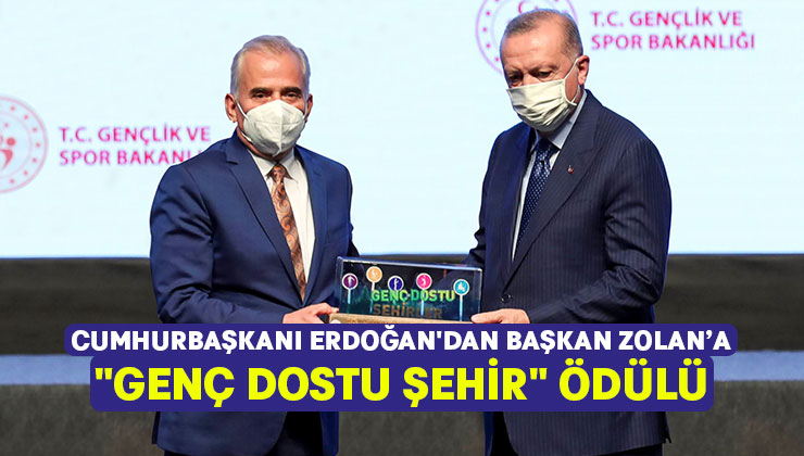Cumhurbaşkanı Erdoğan’dan Başkan Zolan’a ödül